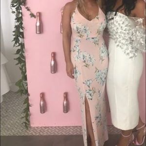 Pretty Pink gown summer or spring or vacation